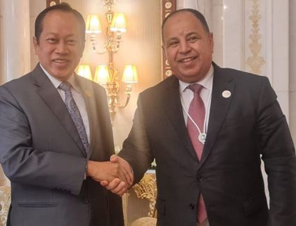وزير المالية خلال لقائه بنائب وزير المالية الماليزى: مصر تستورد زيت النخيل مقابل تصدير الخامات الدوائية