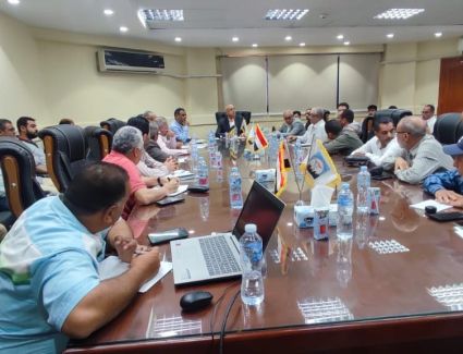 مسئولو " الإسكان " يتابعون سير العمل بالمرحلة الثانية بسكن الموظفين بالعاصمة الإدارية الجديدة بمدينة بدر