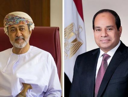 الرئيس السيسي يستقبل سلطان عُمان