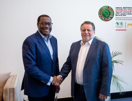 محافظ البنك المركزي ورئيس مجموعة بنك التنمية الأفريقي يتفقدان التجهيزات النهائية للاجتماعات السنوية للمجموعة بشرم الشيخ