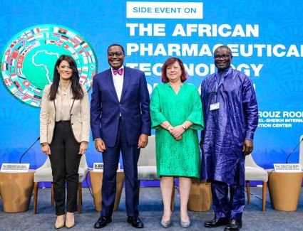 رانيا المشاط تُشارك في جلسة نقاشية حول مبادرة "المؤسسة الأفريقية للتكنولوجيا الصيدلانية"