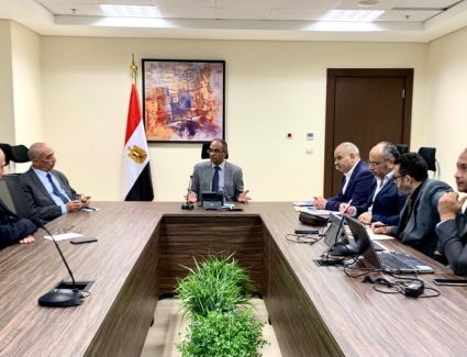 نائب وزير الإسكان يتابع موقف مشروعات مياه الشرب والصرف الصحى بمحافظتي شمال وجنوب سيناء
