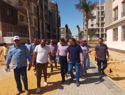 رئيس جهاز " الشيخ زايد " يتابع سير العمل بمشروع "جنة" وأعمال المرافق بتوسعات المدينة