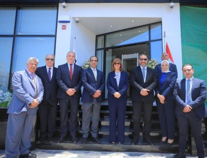 إفتتاح فرع جديد لبنك التنمية الصناعية بمدينة المنصورة