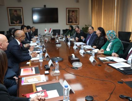 وزير المالية يستقبل نائب الرئيس التنفيذي لشركة اليابان الدولية للتبغ (JTI)