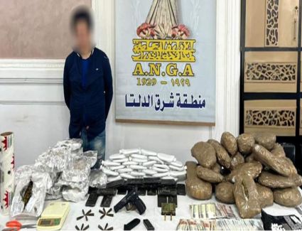 ضبط عنصر إجرامي بحوزته حشيش وهيدرو بقيمة 2.4 مليون جنيه 