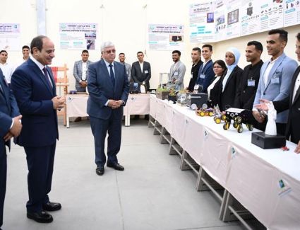 بعد تفقد الرئيس السيسي.. أهم المعلومات عن جامعة برج العرب التكنولوجية