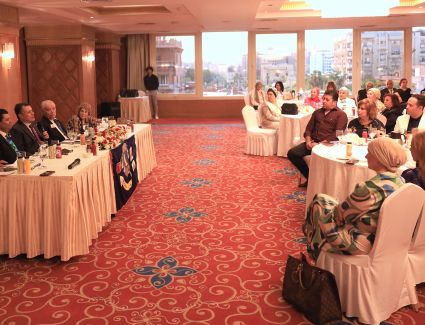 "عيسي" يشارك في ندوة عن السياحة المصرية نظمتها نادي ليونز الأمل القاهرة التابع لنوادي ليونز Lions الدولية