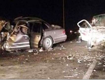 إصابة 6 أشخاص في تصادم سيارتين "ملاكي" بطريق "طنطا - كفر الشيخ"