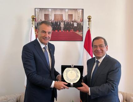 وزير البترول يلتقي الرئيس التنفيذى لشركة بريتش بتروليوم «بى بى» البريطانية