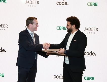 جدير جروب تنجح فى التعاقد مع شركة (CBRE) العالمية لإدارة  مشروع( Code) بالعاصمة الإدارية الجديدة