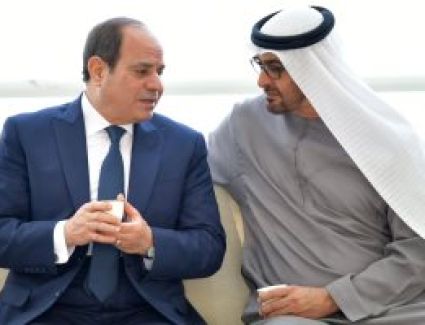 الرئيس السيسى يتلقى اتصالا هاتفيا مع الشيخ محمد بن زايد رئيس الإمارات الشقيقة