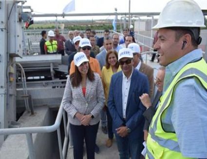 الإسكان تتابع المشروعات الجارية ببرنامج خدمات الصرف الصحي في المناطق الريفية بالبحيرة