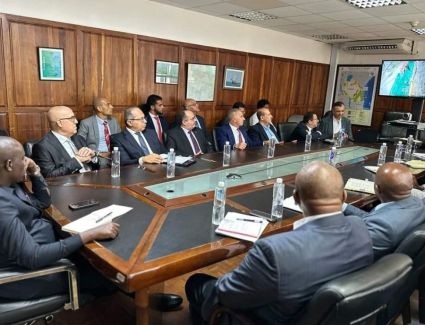 وزير الإسكان ونائب رئيس الوزراء التنزاني يتابعان أعمال مشروع سد ومحطة 《جوليوس نيريري》الكهرومائية