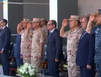 الرئيس السيسي: القوة الرشيدة أهم سمات الجيش المصري