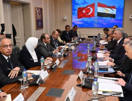 وزير التجارة ونظيره التركي يبحثان الملفات المشتركة وزيادة الأستثمارات 
