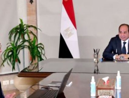 الرئيس السيسي يتابع تطورات العمل بمدينة العدالة في العاصمة الإدارية