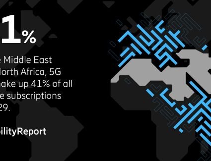 350 مليون اشتراك بشبكات الجيل الخامس في الشرق الأوسط وشمال إفريقيا عام 2029