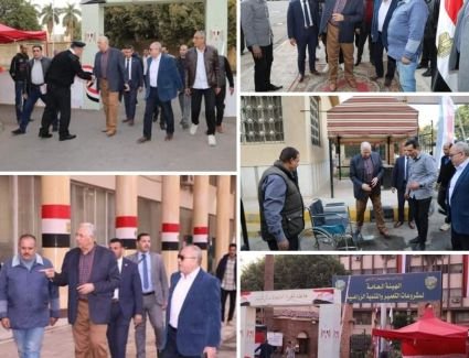 وزير الزراعة يطمئن على جاهزية اللجنة الانتخابية بمقر هيئة التعمير والتنمية الزراعية 