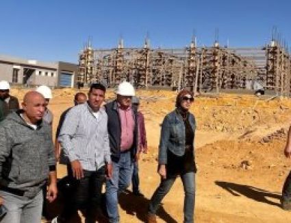 رئيس جهاز السويس الجديدة تتابع سير العمل في وحدات «سكن لكل المصريين»