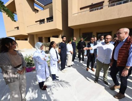 《الجزار》يتفقد مشروع الوحدات الفندقية والسياحة العلاجية والاستشفائية بمدينة أسوان الجديدة