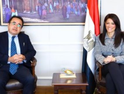  وزيرة التعاون الدولي تلتقي مدير«جايكا» اليابانية بمنطقة الشرق الأوسط وأوروبا