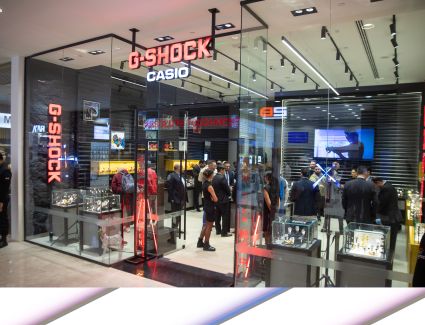 《CASIO》 تفتتح متجر 《G-SHOCK》 الجديد بكايرو فيستيفال سيتي مول بالتعاون مع 《Cairo Trading》