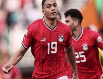 مصطفى محمد يسجل أول أهداف منتخب مصر في أمم أفريقيا 2023