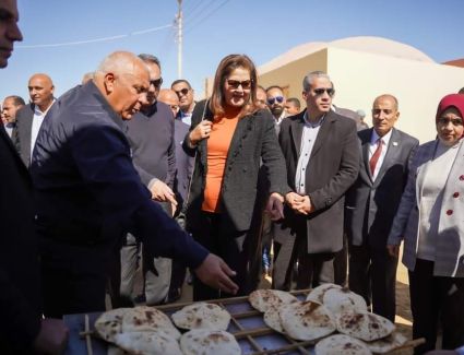 افتتاح المرحلة الأولى من مشروع الجذب السكاني 《بشائر خير الوادي》