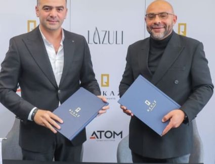 «ركاز للتطوير» تتعاقد مع « Atom» و«AROMA» لاستكمال تنفيذ أعمال بمرحلتين في مشروع «Lazuli» بتكلفة 400 مليون جنيه