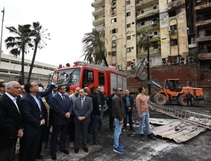 رئيس الوزراء: صرف فوري لمبلغ 15 ألف جنيه لكل أسرة مضارة من حريق  استوديو الأهرام كدفعة إيجارية بديلة مؤقتة