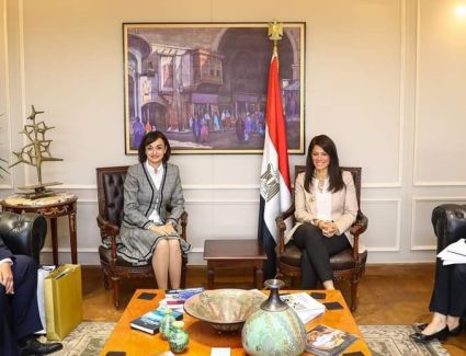 وزيرة التعاون الدولي تبحث مع سفيرة جمهورية رومانيا استعدادات انعقاد الدورة الرابعة للجنة المشتركة المصرية الرومانية
