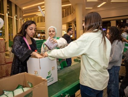 《ماجد الفطيم》تتعاون مع بنك الطعام المصري لدعم المجتمع المحلي في رمضان