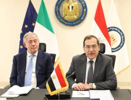 إلى جانب البترول والغاز.. تطلعات مصرية إيطالية للتعاون في إنتاج التكنولوجيا الخضراء والرقمنة