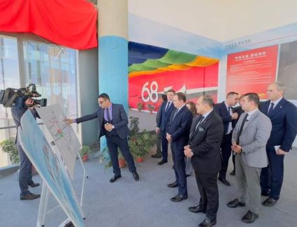  ‫ وزير الإسكان: العاصمة الإدارية الجديدة تستقبل رئيس وزراء بيلا روسيا ووفد رجال أعمال لتفقد معالمها