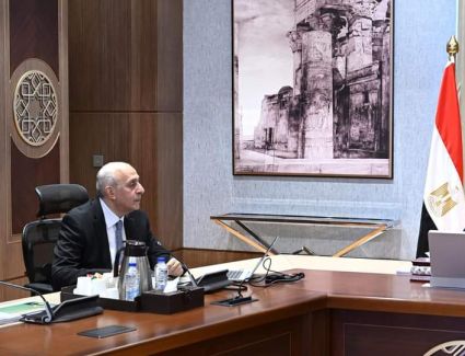 رئيس الوزراء يلتقى مسئولي إحدى الشركات المتخصصة في الري تحت السطحي