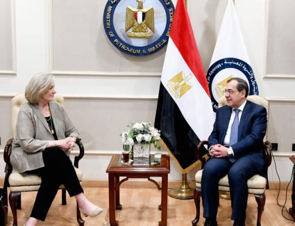 وزير البترول يستقبل رئيس أكبر شركة بريطانية عاملة في الغاز والطاقة