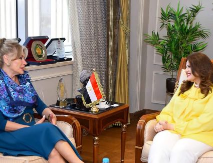 وزيرة الهجرة تبحث مع سفيرة المكسيك بالقاهرة تعزيز أوجه التعاون في الملفات ذات الاهتمام المشترك
