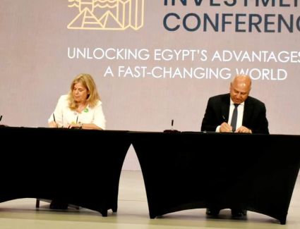 مذكرة  تفاهم  بين وزارة النقل و هيئة تنمية الصادرات الإيطالية لدعم المشروعات الصديقة للبيئة 