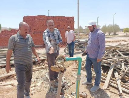  الإسكان: جولات ميدانية  لسرعة تنفيذ مشروعات منظومة مياه الشرب..وحملات على الوصلات الخلسة  