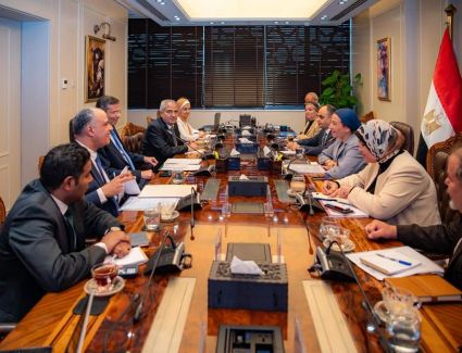 قبل بدء موسم حصاد الأرز..   وزيرا البيئة والزراعة يناقشان الإجراءات الاستباقية لمواجهة ظاهرة السحابة السوداء 