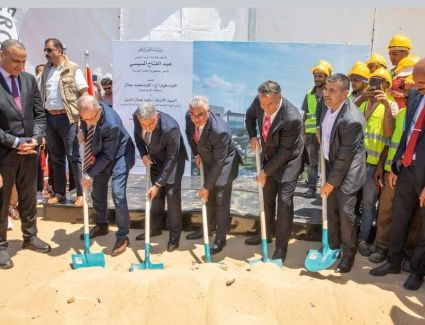وضع حجر الأساس لمشروع إروغلو القابضة للملابس بالقنطرة غرب باستثمارات 40 مليون دولار