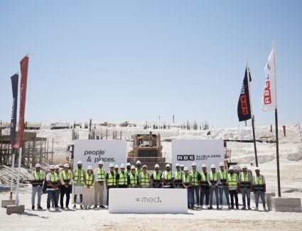 شركة People & Places  تتعاقد مع  Alubuilders Egypt (ABE) لتنفيذ أعمال الإنشاءات ب The Med برأس الحكمة