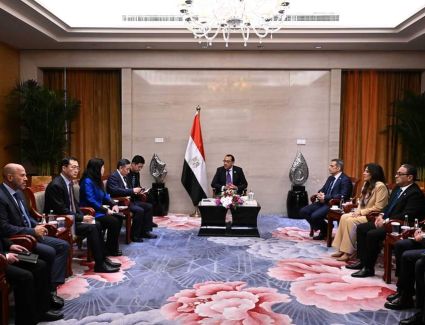 رئيس الوزراء يدعو شركة «China Energy» للإسراع في إنشاء مصانع لتوطين الصناعات المرتبطة بالطاقة المتجددة