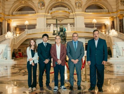 «خالد عباس» يستقبل وفد مجموعة شركات "تايتان كابيتال" العاملة في مجال العقارات باليابان