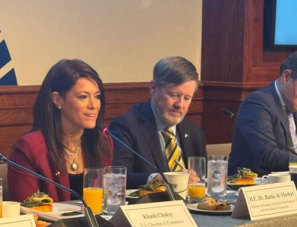 «المشاط» تعقد لقاءً موسعًا مع غرفة التجارة الأمريكية بحضور نُخبة من المستثمرين والشركات بمختلف القطاعات