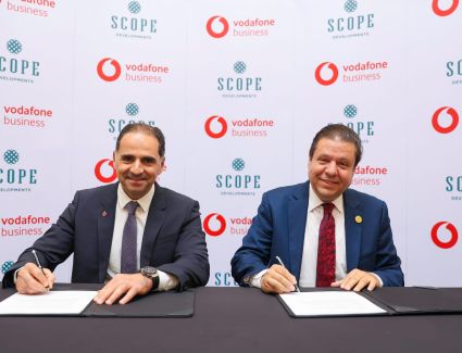 «سكوب للتطوير» تتعاقد مع « ڤودافون بيزنس» لتوفير حلول ذكية بمشروعي «Zoom Plaza» و«Aisle 90»