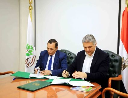 «الريف المصرى الجديد» تتعاقد مع «حسن علام القابضة» لتنفيذ مشروع زراعى ضخم على مساحة 14٫1 ألف فدان بمنطقة سهل المنيا الغربي