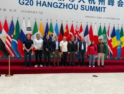 وزير الإسكان يتفقد المدينة الأولمبية بمنطقة الأعمال المركزية بمدينة "هانغتشو" الصينية