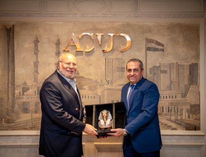 الملك أحمد فؤاد يزور العاصمة الإدارية الجديدة ويشيد بالمشروع القومي العملاق